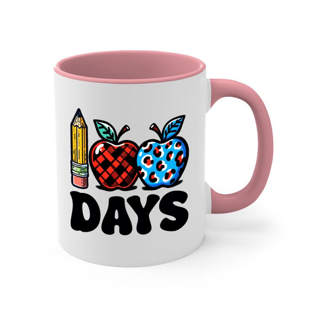 100th day of school Apple 38#- 100 days-Mug / Coffee Cup