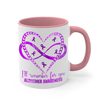 AlzheimerS Awareness Heart Infinity 14#- alzheimers-Mug / Coffee Cup