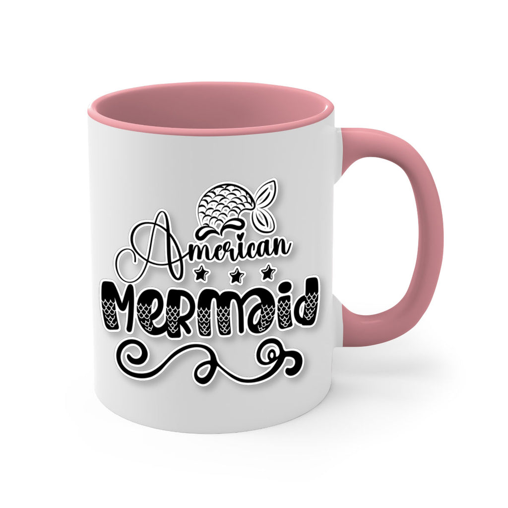American Mermaid 15#- mermaid-Mug / Coffee Cup