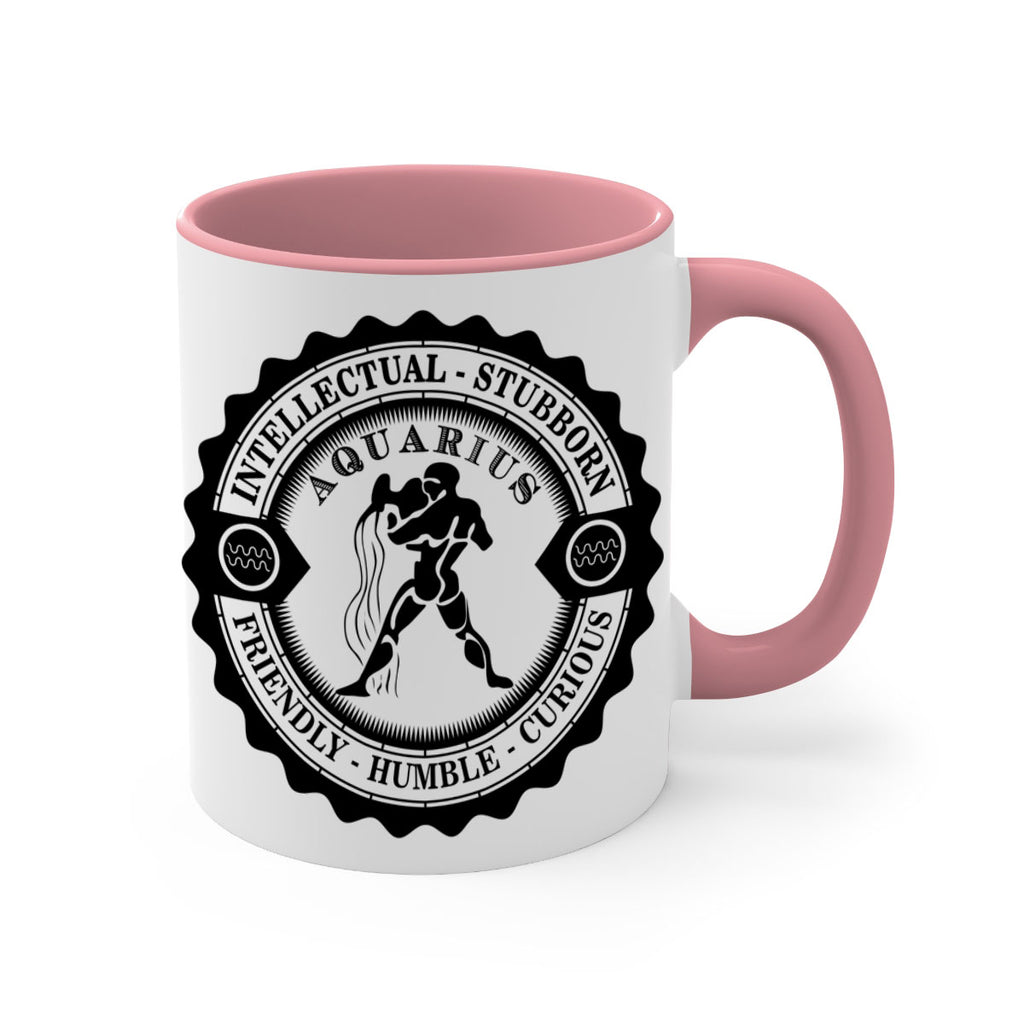 Aquarius balck 44#- zodiac-Mug / Coffee Cup