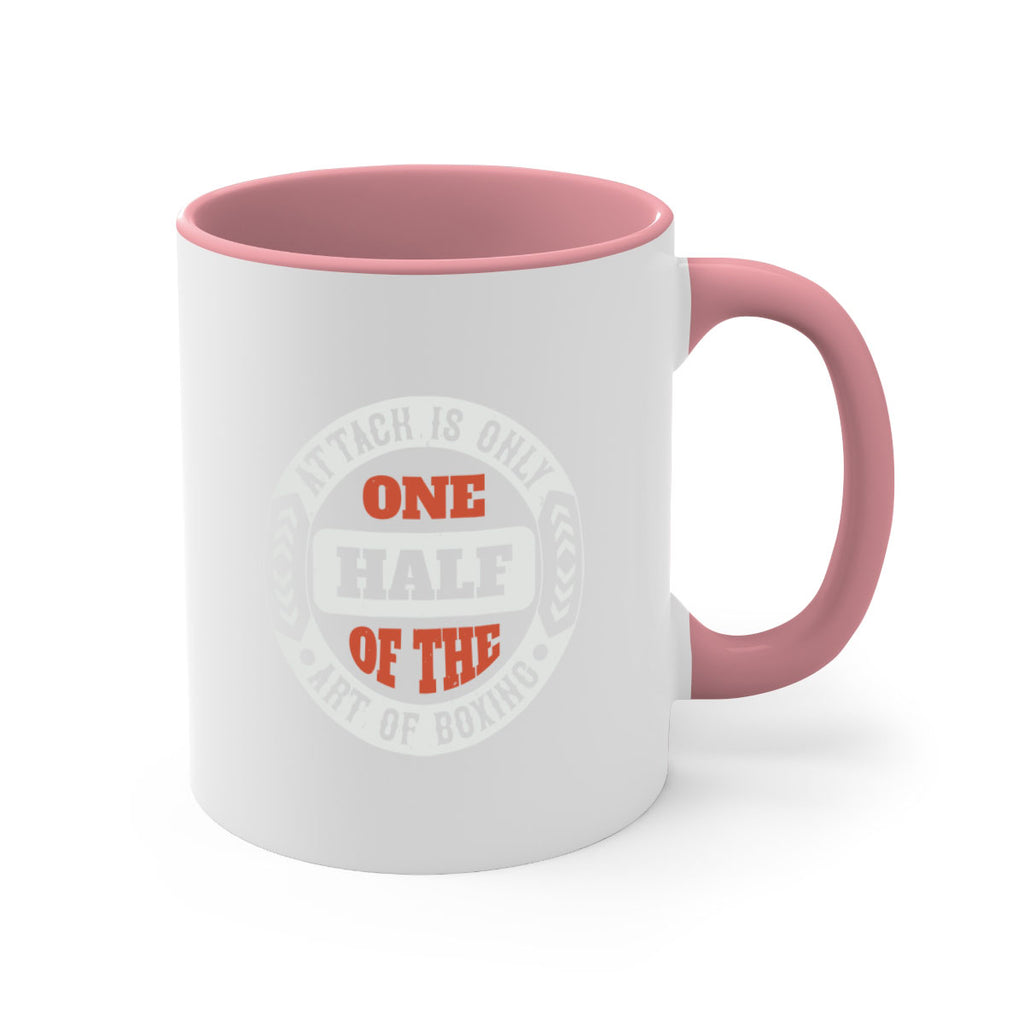 Attack is only one half of the art of boxing 1954#- boxing-Mug / Coffee Cup