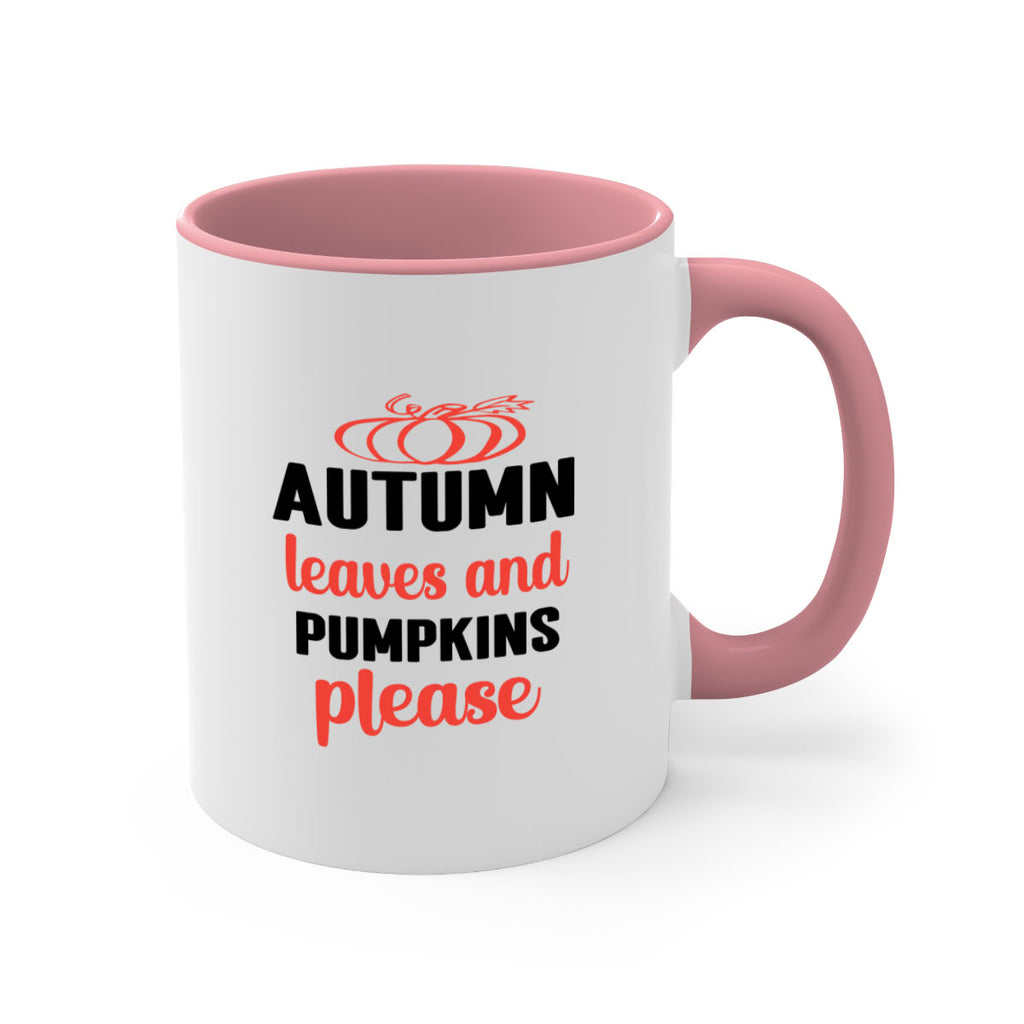 Autumn leaves and pumpkins please 27#- fall-Mug / Coffee Cup
