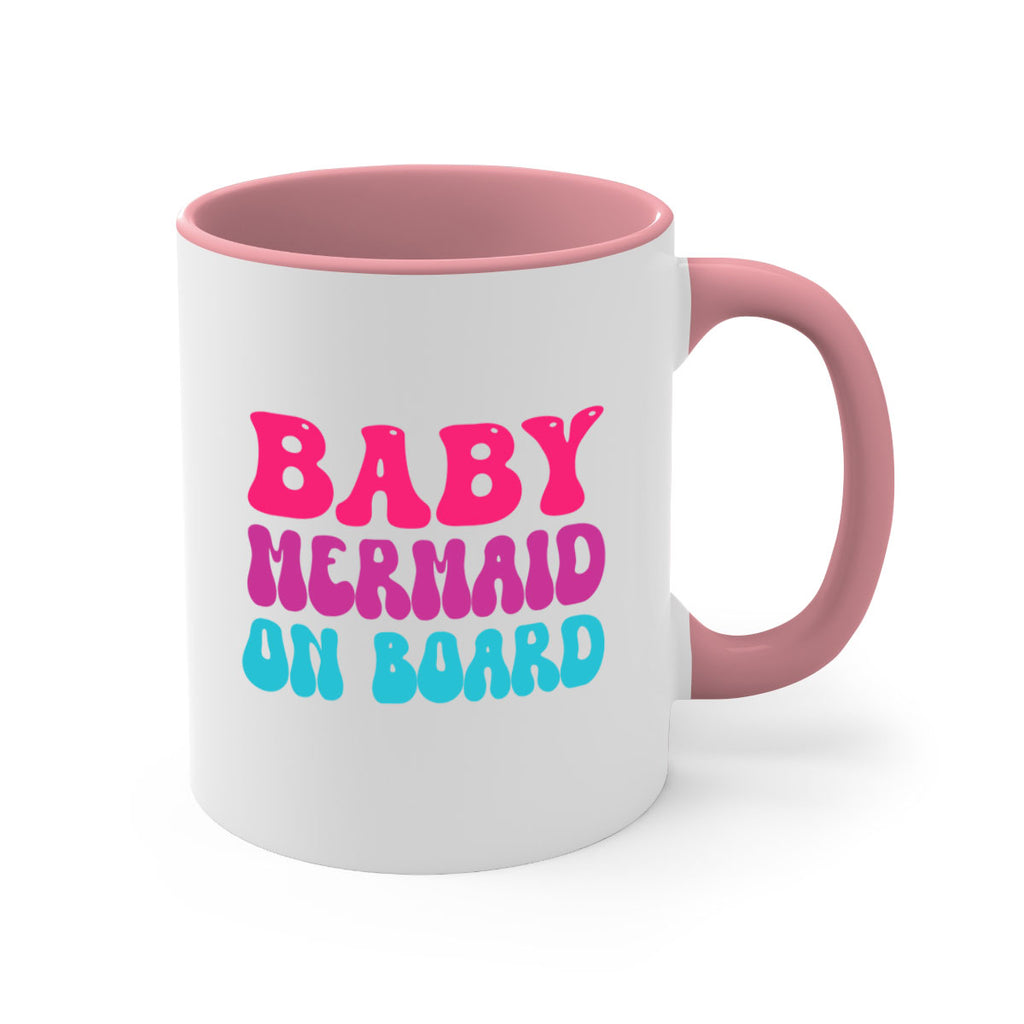 Baby Mermaid On Board 19#- mermaid-Mug / Coffee Cup