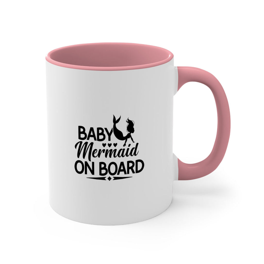 Baby Mermaid On Board 25#- mermaid-Mug / Coffee Cup