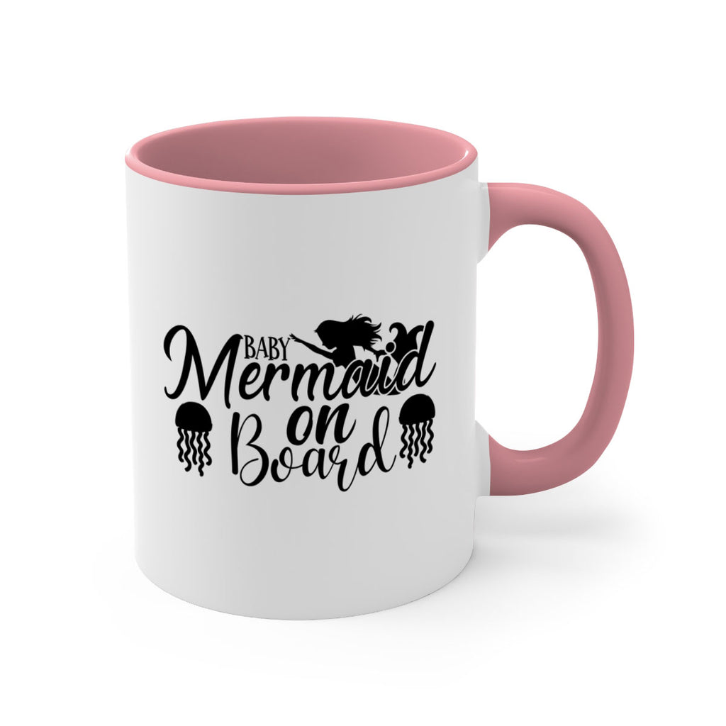 Baby Mermaid On Board 26#- mermaid-Mug / Coffee Cup