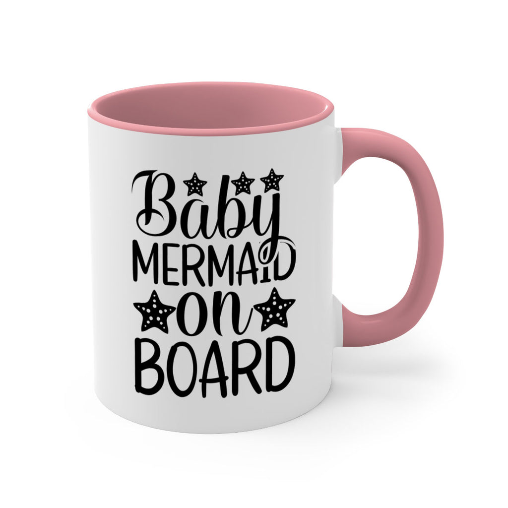 Baby Mermaid On Board 32#- mermaid-Mug / Coffee Cup