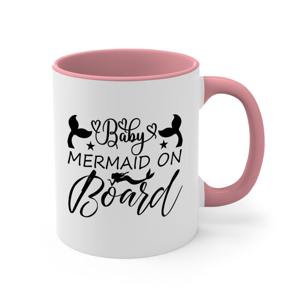 Baby mermaid on board 31#- mermaid-Mug / Coffee Cup