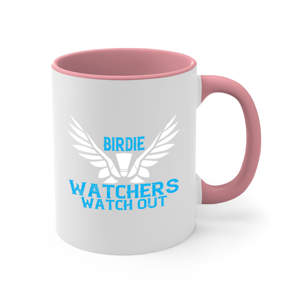 Birdie Watchers watch out 2323#- badminton-Mug / Coffee Cup