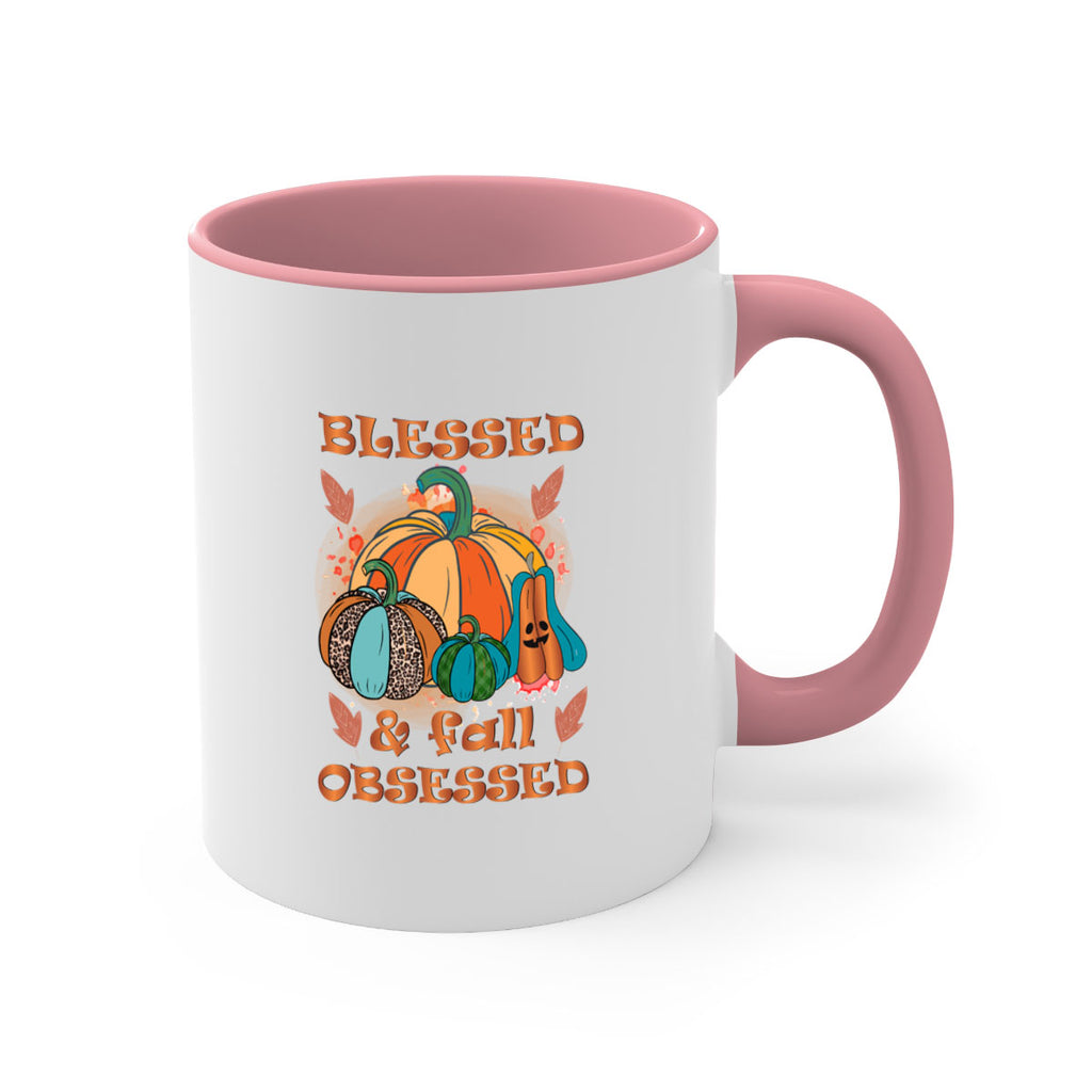 Blessed Fall Obsessed 49#- fall-Mug / Coffee Cup