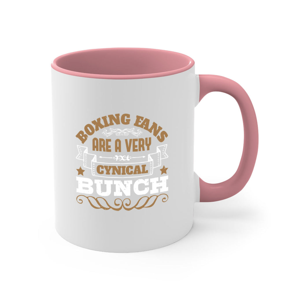 Boxing fans are a very cynical bunch 1723#- boxing-Mug / Coffee Cup