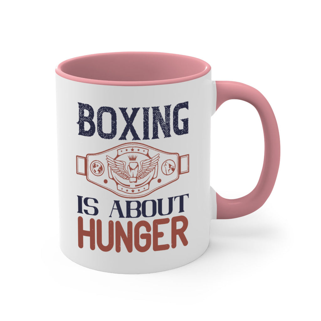 Boxing is about hunger 1669#- boxing-Mug / Coffee Cup