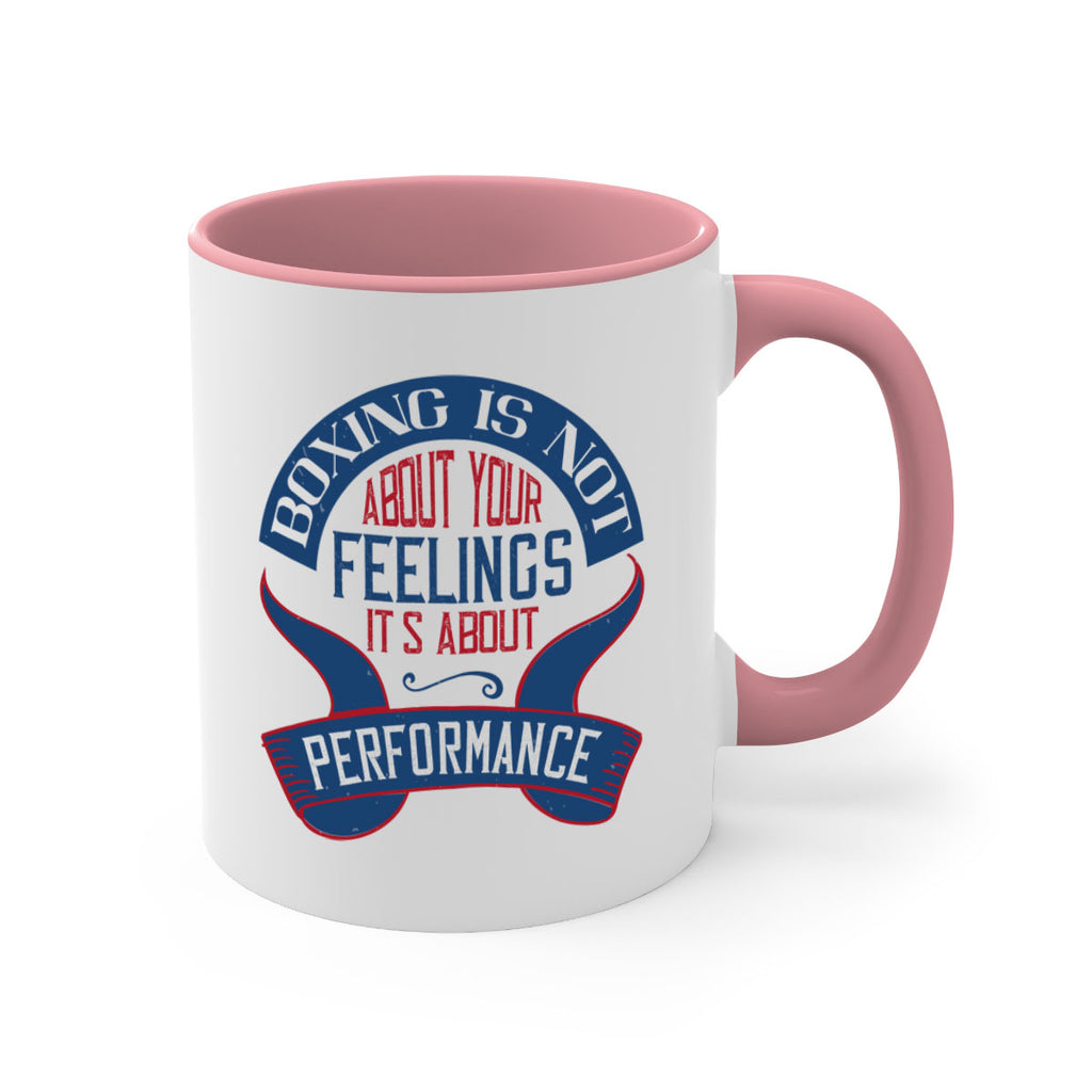 Boxing is not about your feelings Its about performance 1619#- boxing-Mug / Coffee Cup