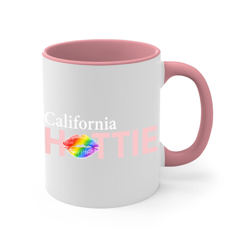 California Hottie with rainbow lips 56#- Hottie Collection-Mug / Coffee Cup