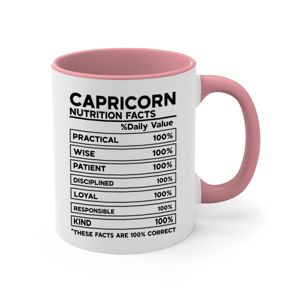 Capricorn Nutrition Facts 185#- zodiac-Mug / Coffee Cup