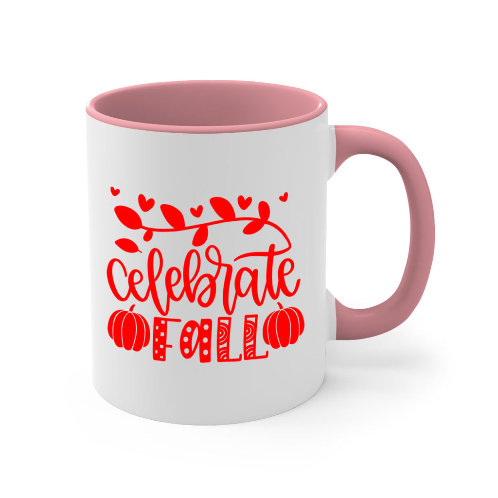 Celebrate Fall 59#- fall-Mug / Coffee Cup