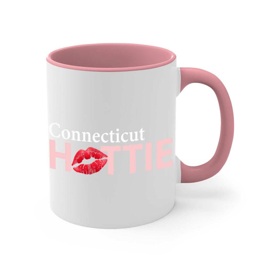 Connecticut Hottie With Red Lips 61#- Hottie Collection-Mug / Coffee Cup