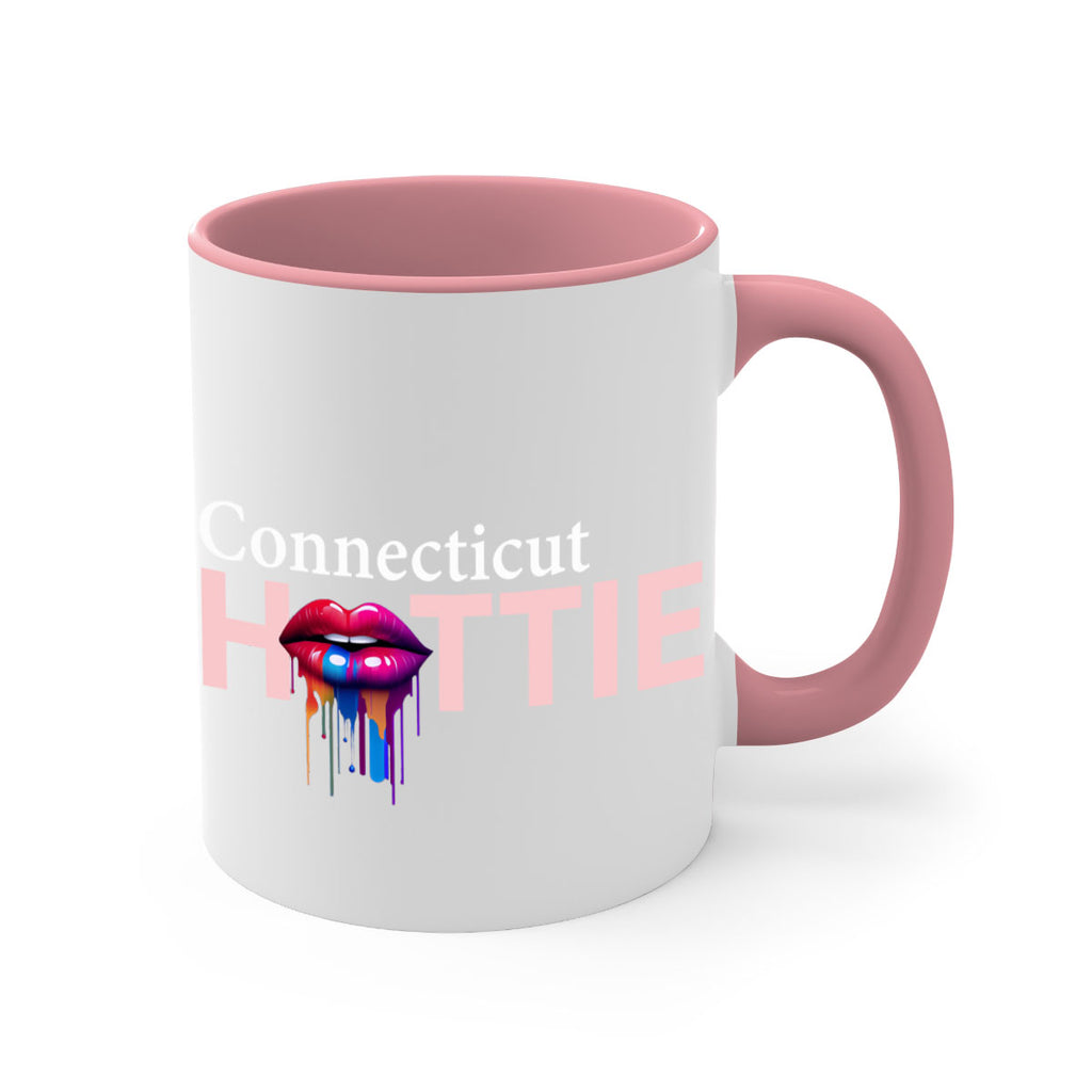 Connecticut Hottie with dripping lips 81#- Hottie Collection-Mug / Coffee Cup