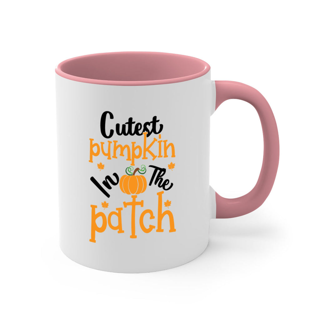 Cutestpumpkininthepatch 66#- fall-Mug / Coffee Cup
