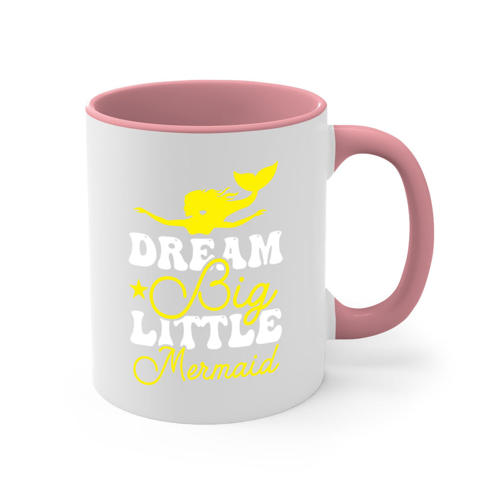 Dream Big Little Mermaid 116#- mermaid-Mug / Coffee Cup