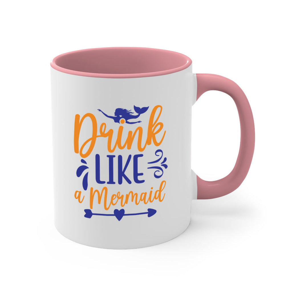 Drink Like a Mermaid 137#- mermaid-Mug / Coffee Cup