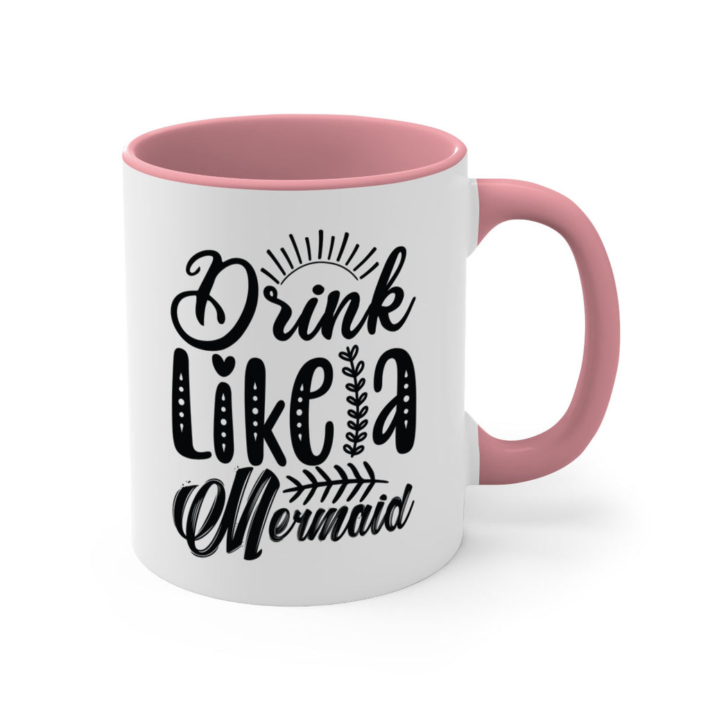 Drink Like a Mermaid 152#- mermaid-Mug / Coffee Cup