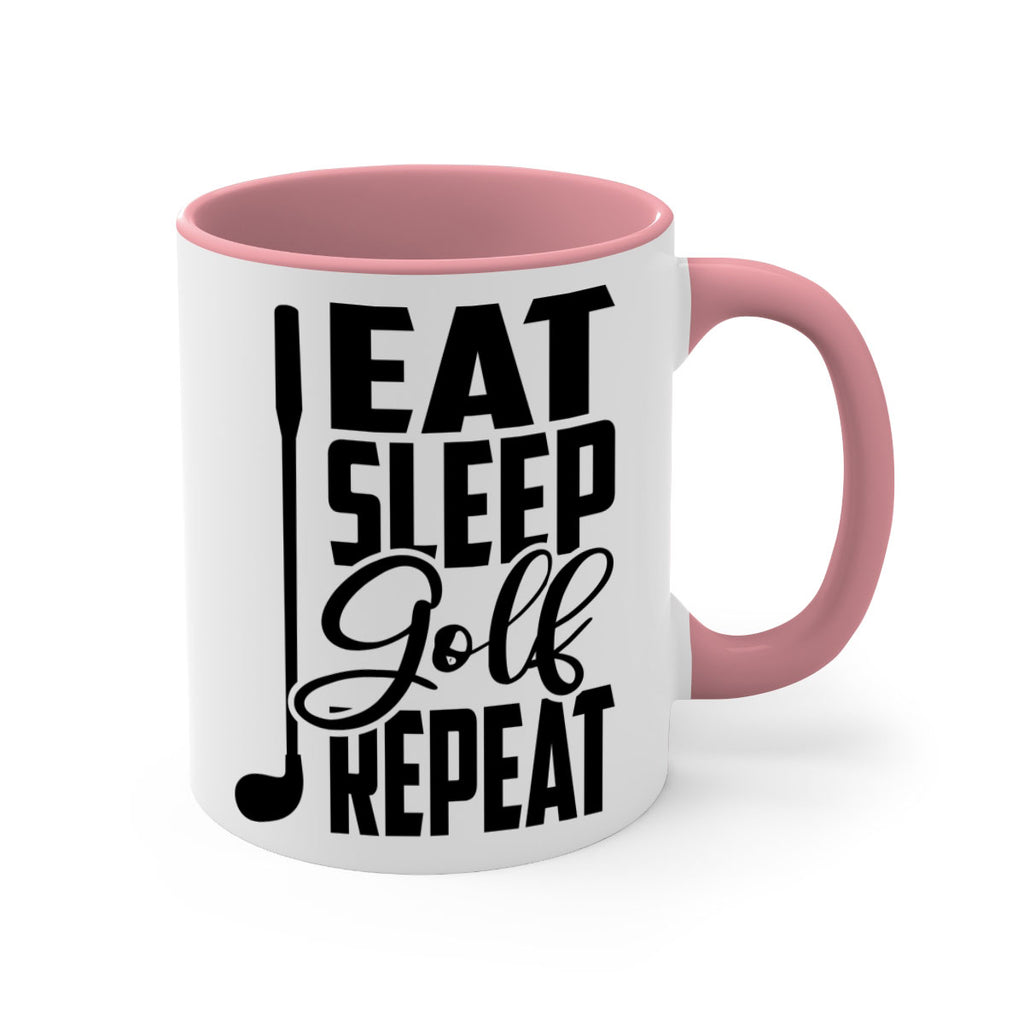 Eat Sleep Golf Repeat 1312#- golf-Mug / Coffee Cup