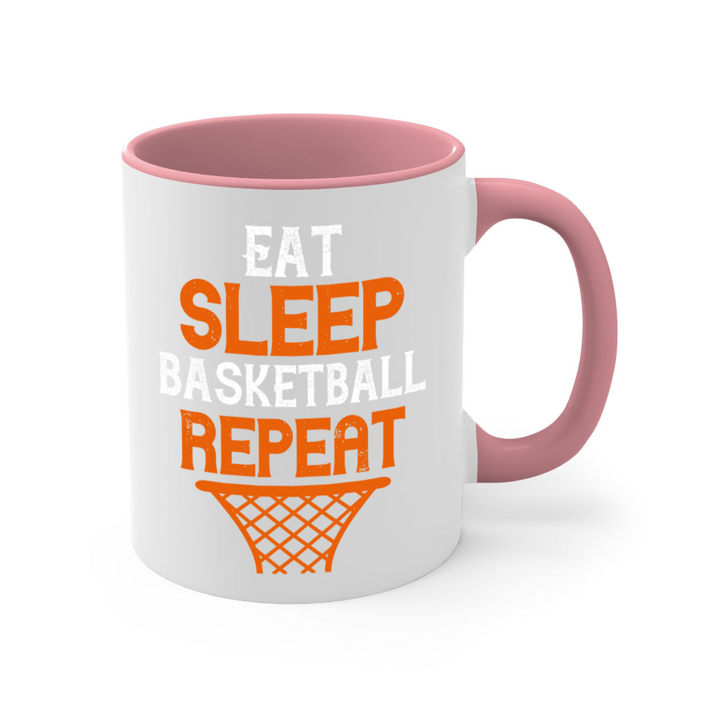 Eat more sleep basketball repeat 1321#- basketball-Mug / Coffee Cup
