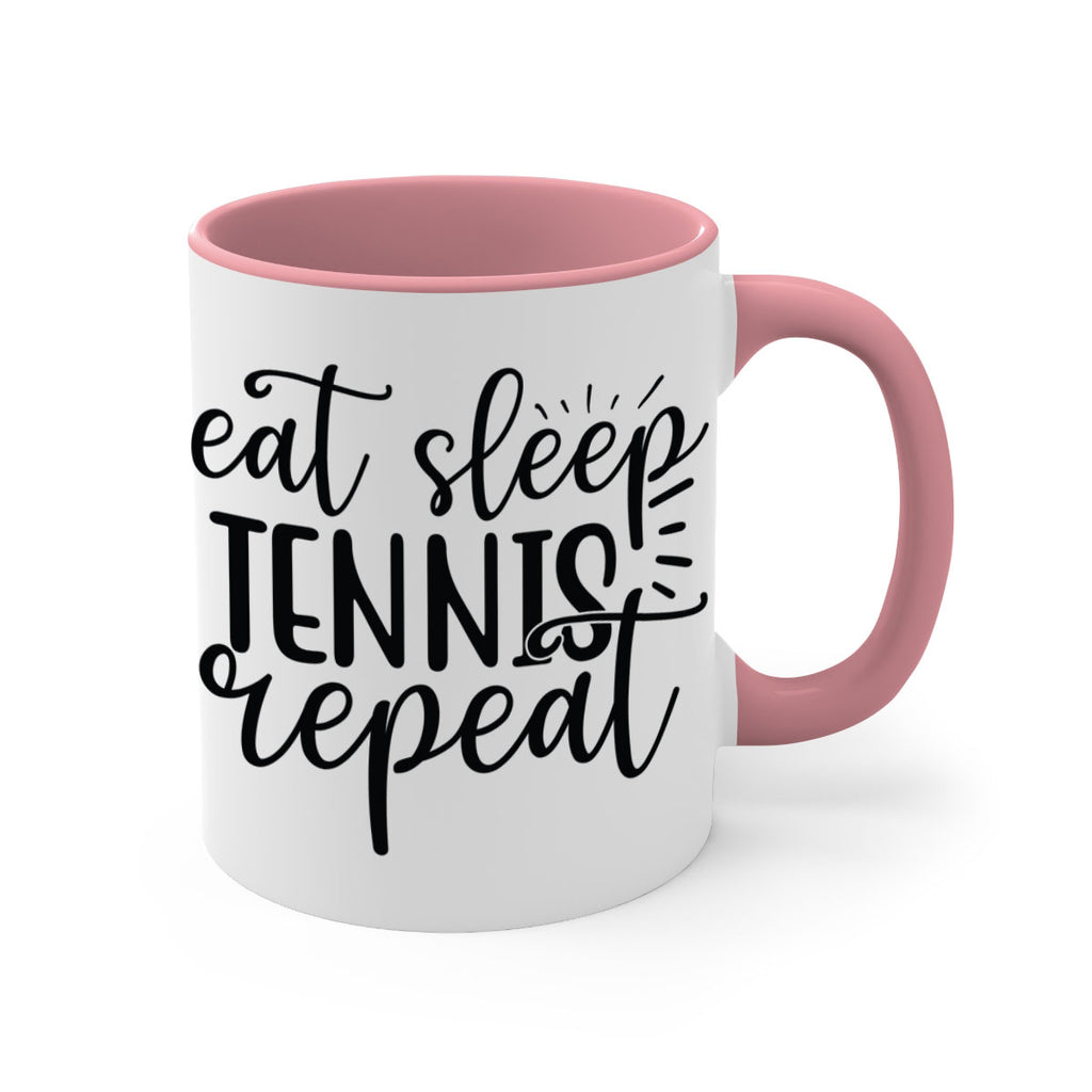 Eat sleep Tennis repeat 1293#- tennis-Mug / Coffee Cup