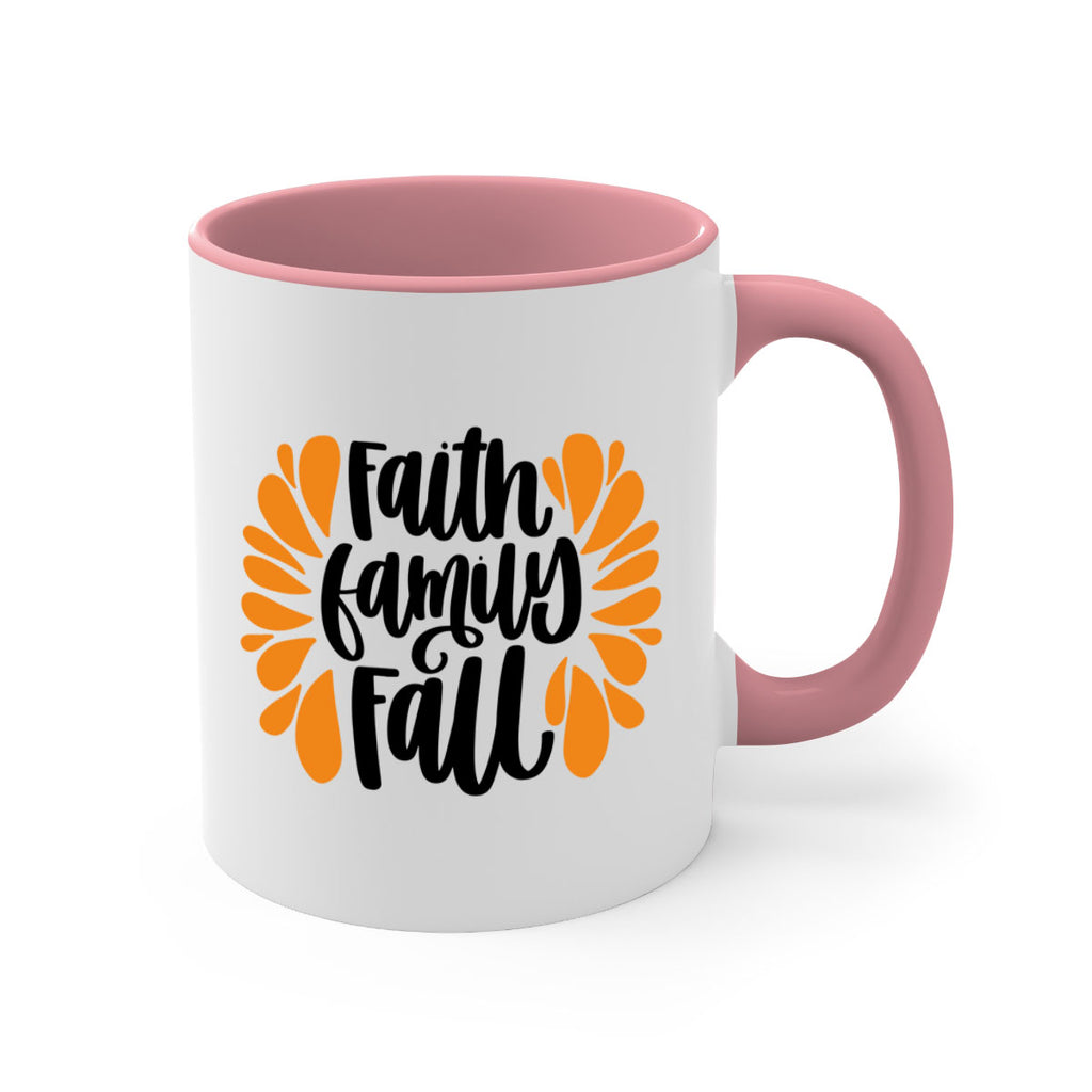 Faith Family Fall 481#- fall-Mug / Coffee Cup