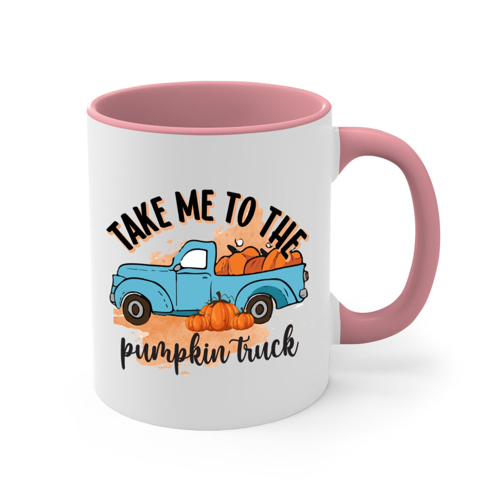 Fall Pumpkin Truck 128#- fall-Mug / Coffee Cup