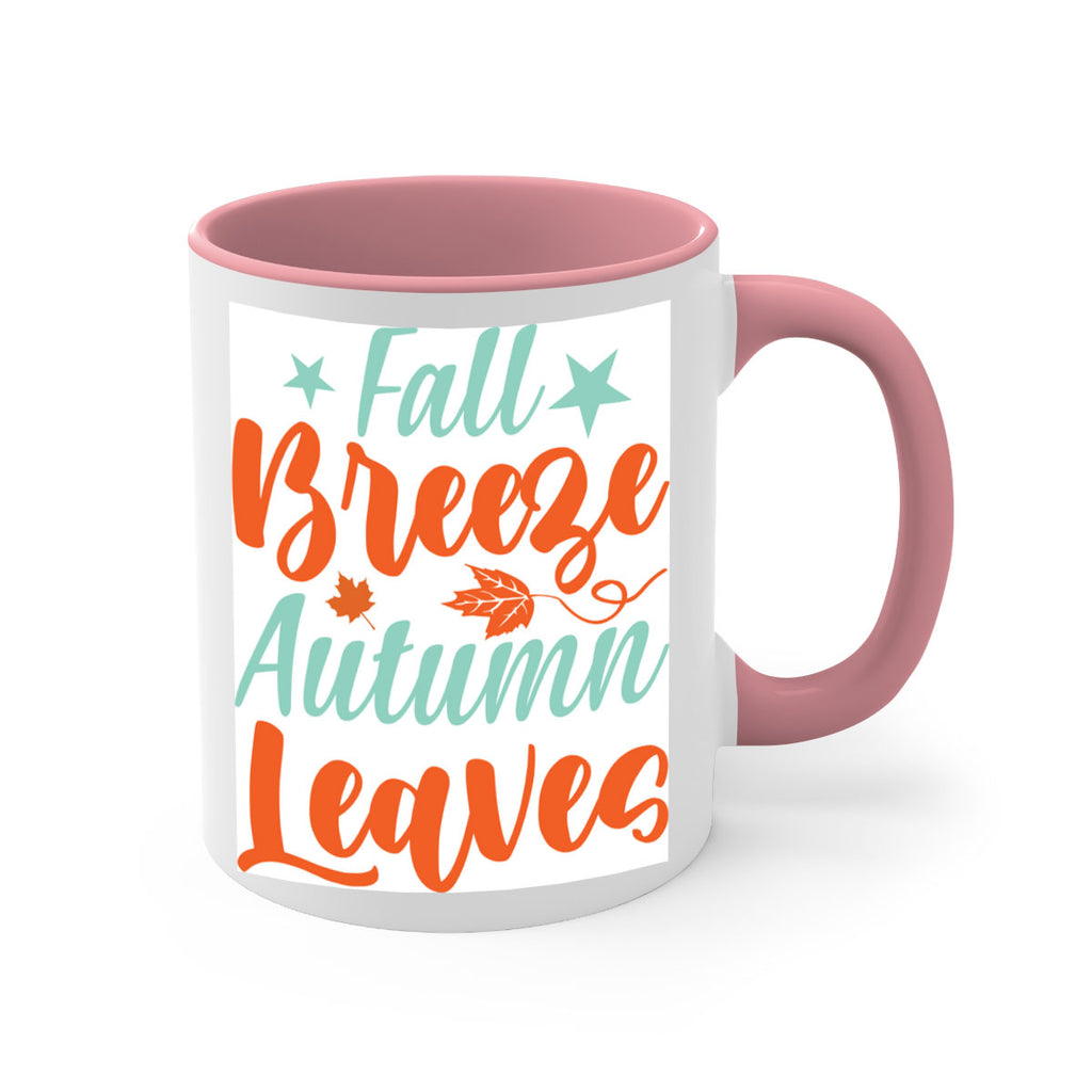 FallBreezeAutumnLeaves 147#- fall-Mug / Coffee Cup