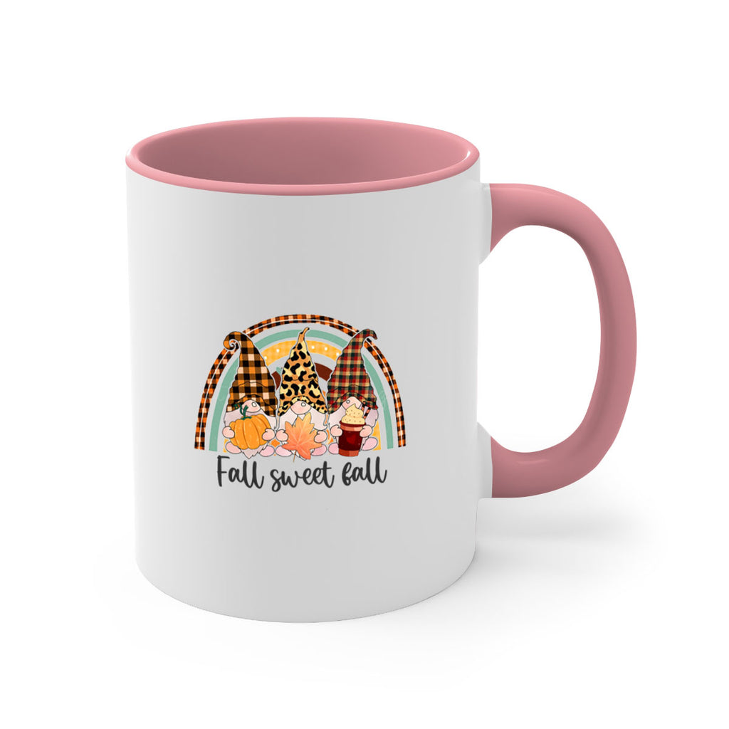 FallSweetFallGnomeRainbow 162#- fall-Mug / Coffee Cup
