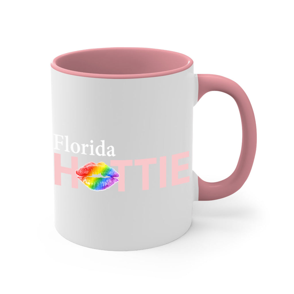 Florida Hottie with rainbow lips 60#- Hottie Collection-Mug / Coffee Cup