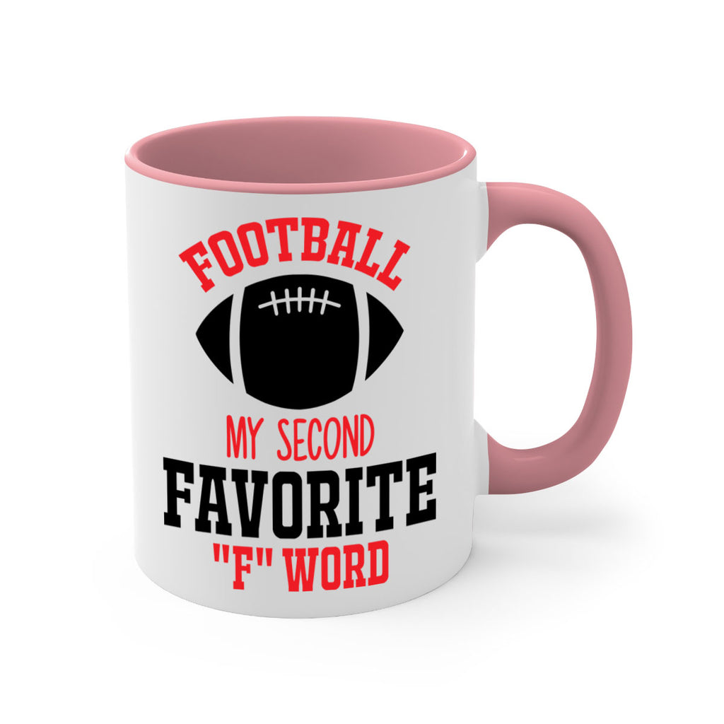 Football my second favorite F word 1234#- football-Mug / Coffee Cup