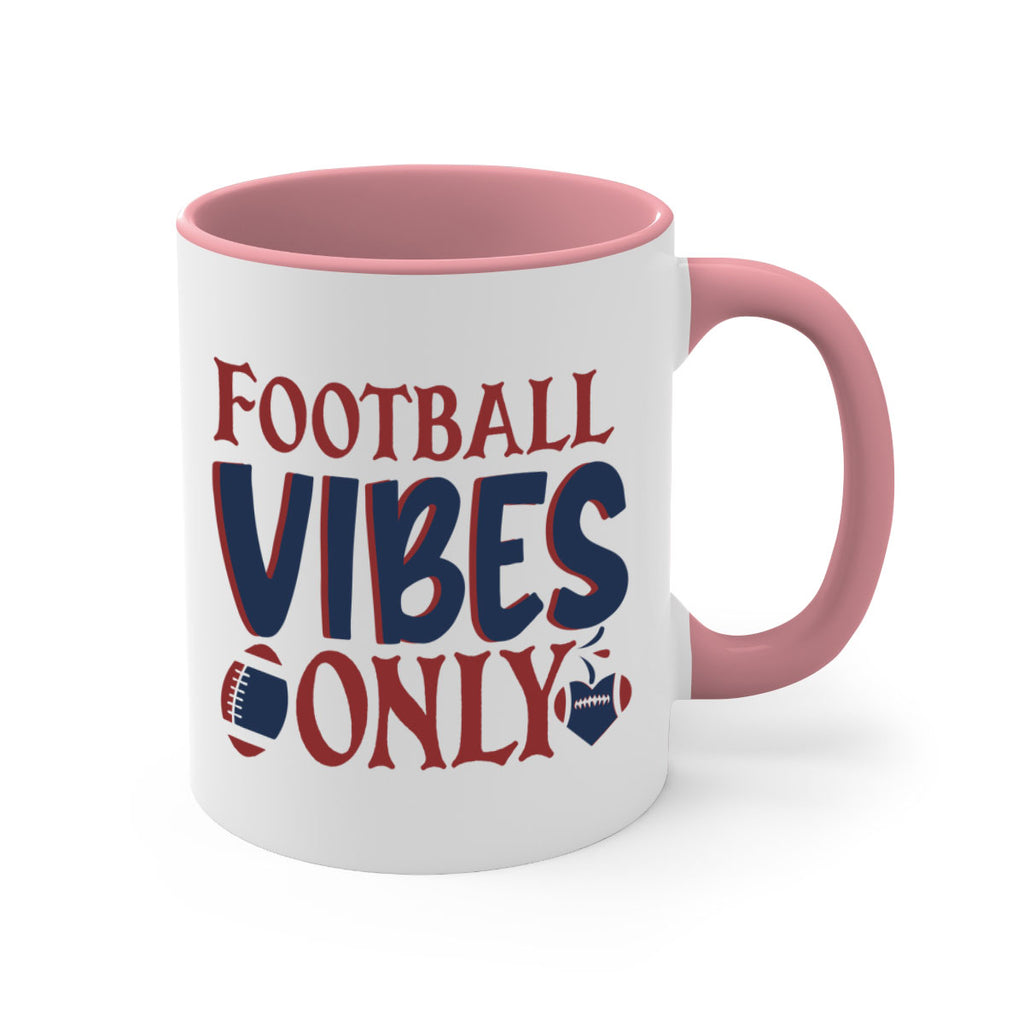 Football vibes only 1543#- football-Mug / Coffee Cup