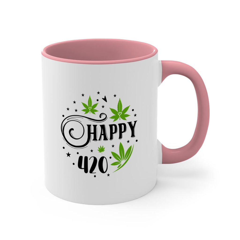 Happy 420 101#- marijuana-Mug / Coffee Cup