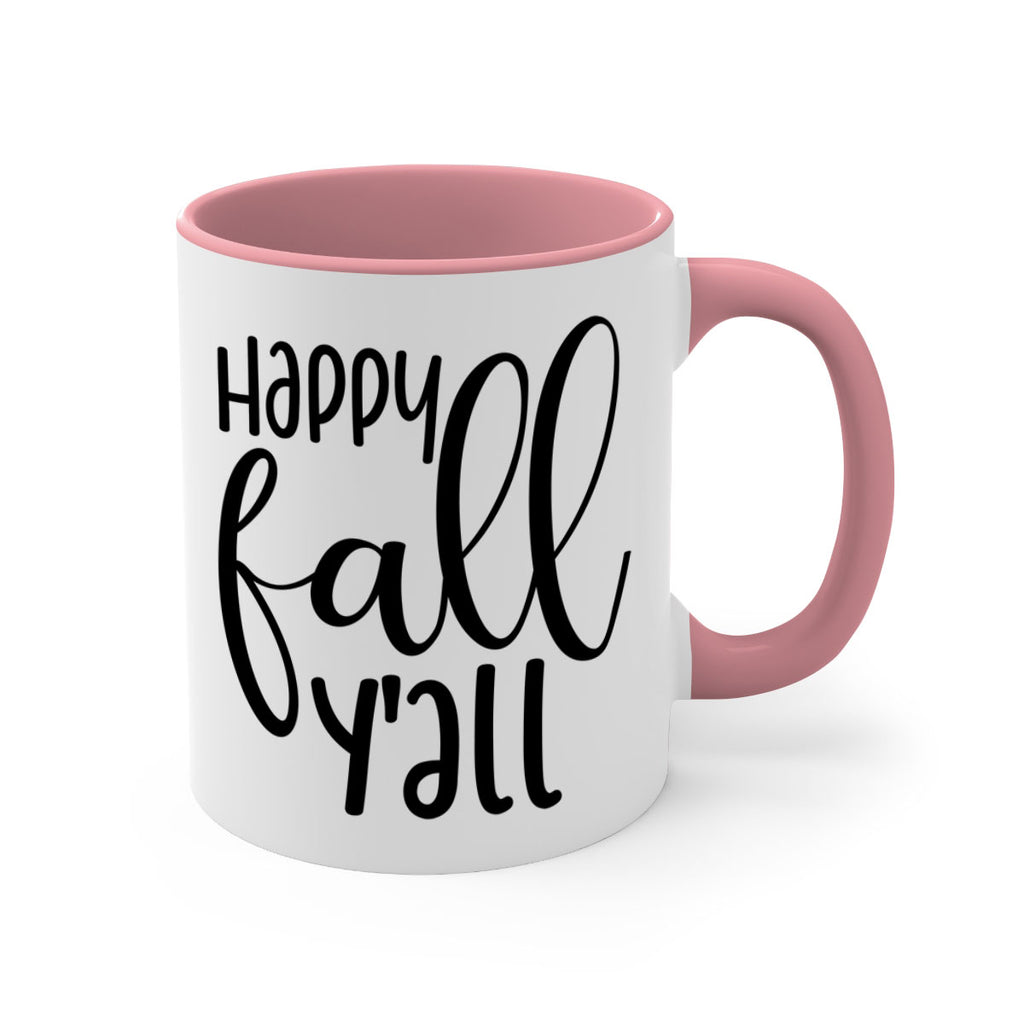 Happy Fall Y all 224#- fall-Mug / Coffee Cup