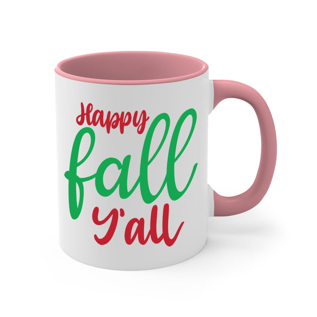 Happy Fall Y all 226#- fall-Mug / Coffee Cup