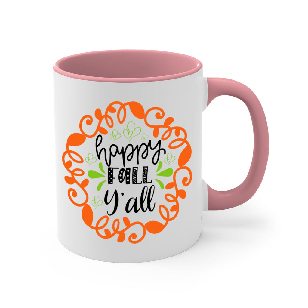 Happy Fall Y all 227#- fall-Mug / Coffee Cup