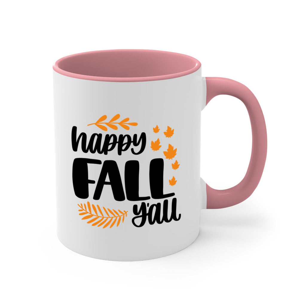 Happy Fall Yall 490#- fall-Mug / Coffee Cup