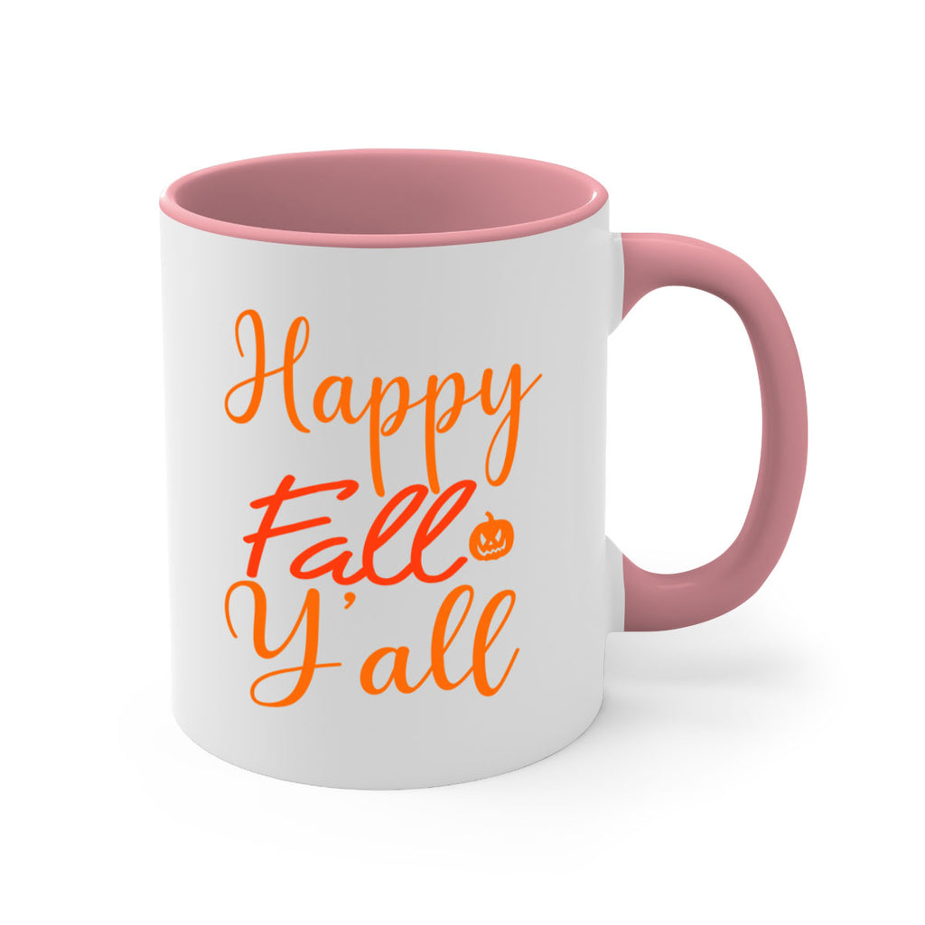 Happy Fall Yall Design 233#- fall-Mug / Coffee Cup