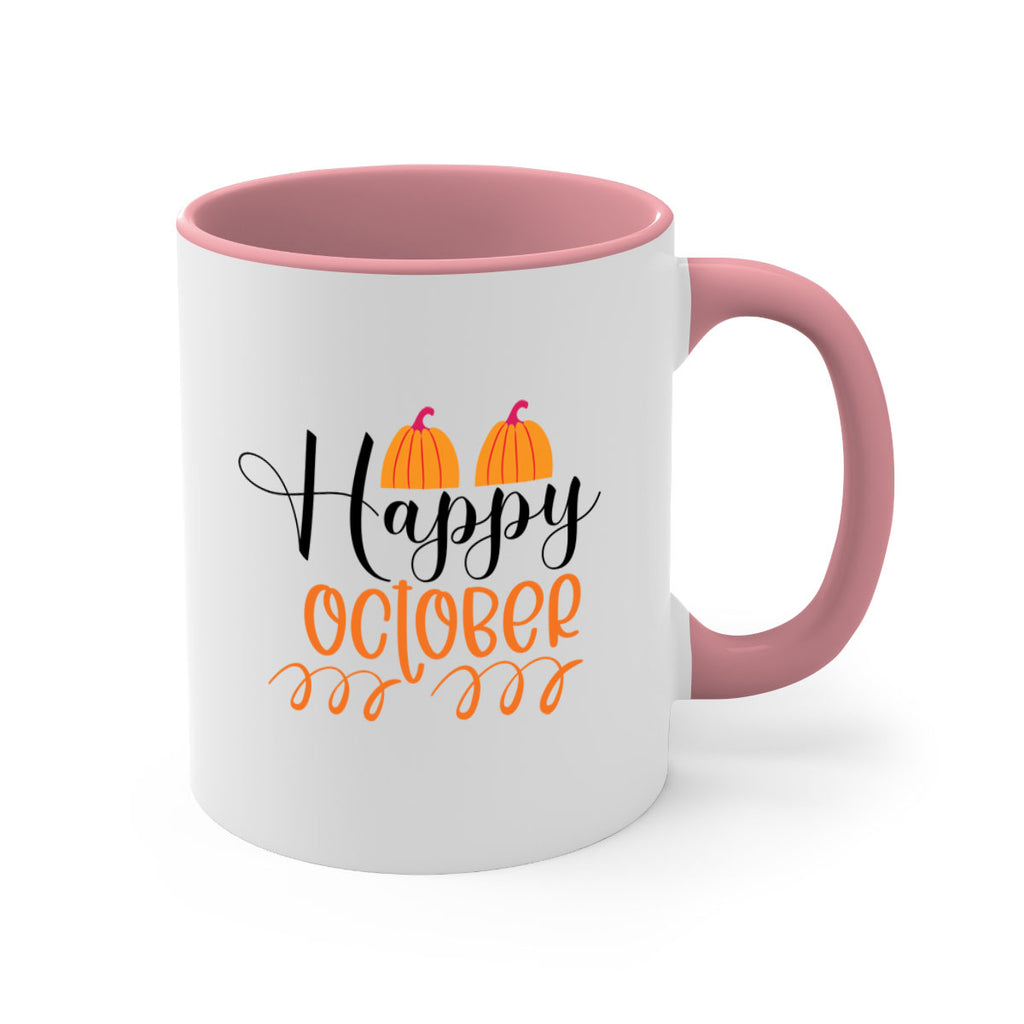 Happy October 238#- fall-Mug / Coffee Cup