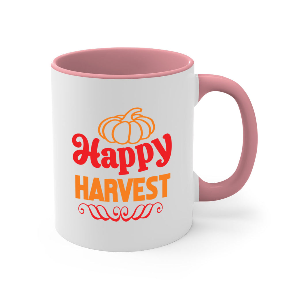 HappyHarvest 256#- fall-Mug / Coffee Cup