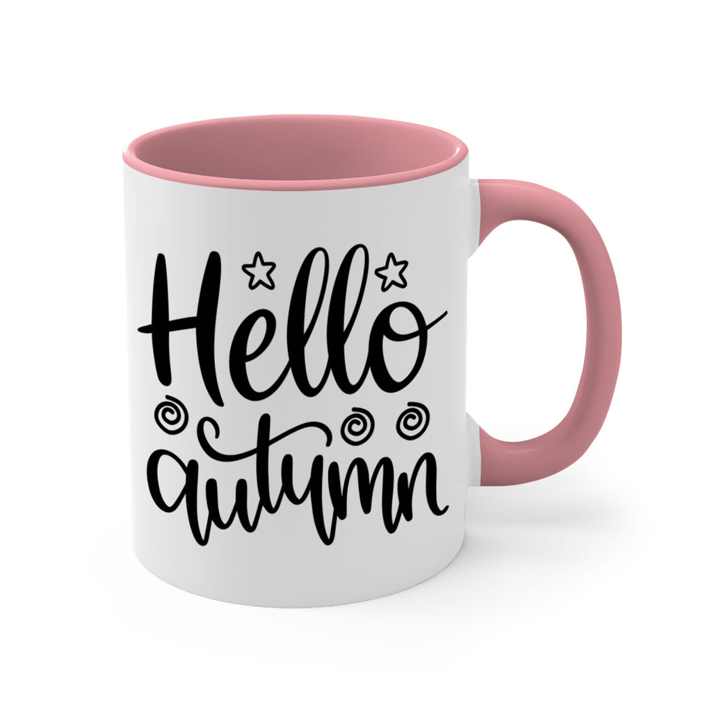 Hello Autumn 270#- fall-Mug / Coffee Cup