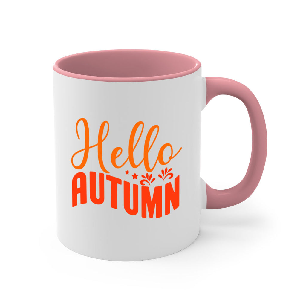 Hello Autumn Design 268#- fall-Mug / Coffee Cup