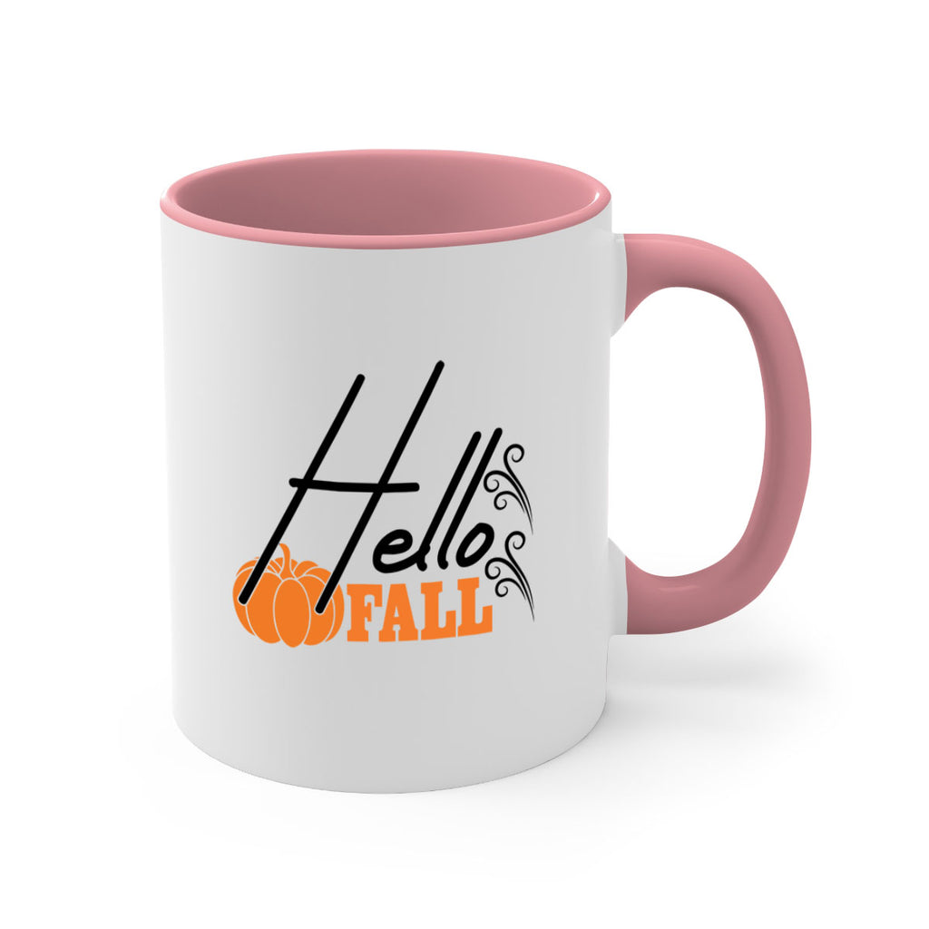 Hello Fall 281#- fall-Mug / Coffee Cup
