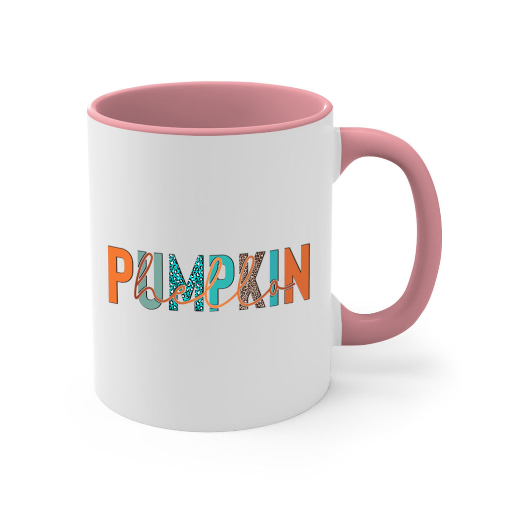 Hello Pumpkin 285#- fall-Mug / Coffee Cup