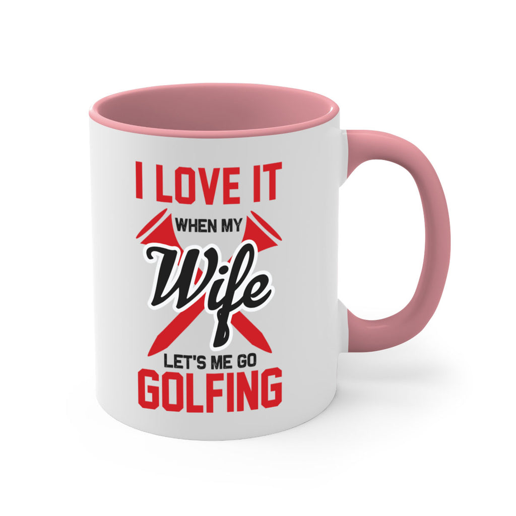 I love 1101#- golf-Mug / Coffee Cup