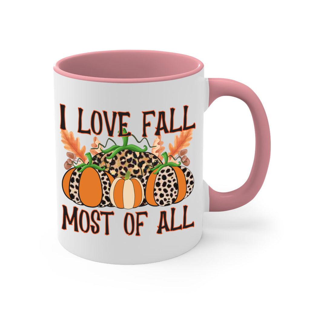 I love fall most of all 333#- fall-Mug / Coffee Cup