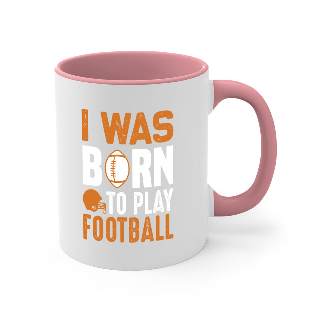 I was 1085#- football-Mug / Coffee Cup